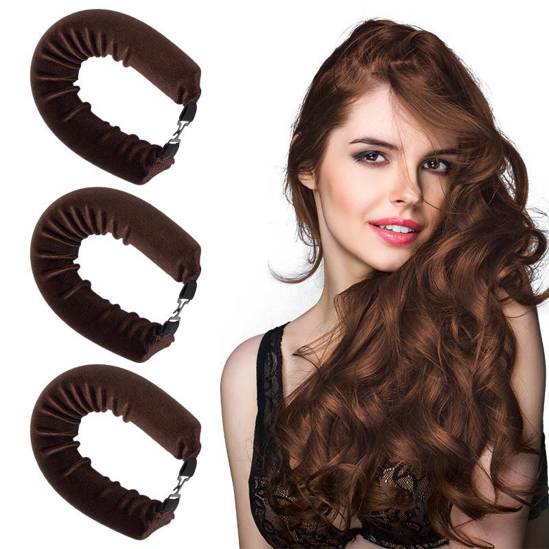 Cross-border Lazy Sleeping No-Heat Curling Tool: European & American Style