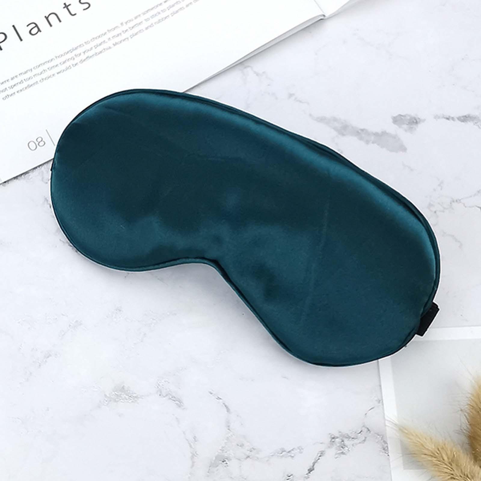 

Маска для сна Шелковая затемненная мягкая дорожная маска с ремешком Маска для сна для глаз