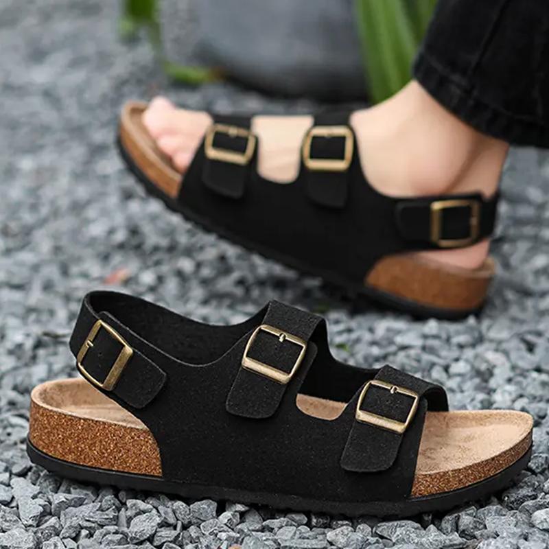 Brand Summer Men's Sandals High Quality Men Women Sandals Outdoor Beach Slippers Zapatos Hombre Durable Non-Slip Luxury Shoes
