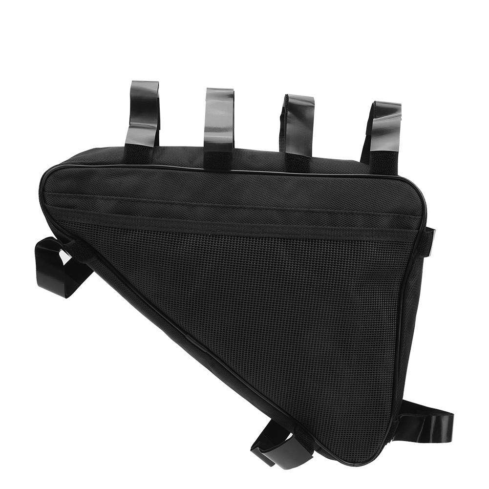 Mountain Bike Triangular Bag Oxford Cloth Bicycle Cycling Hanging Front Fixed Tool PocketGoods Triangular Bag