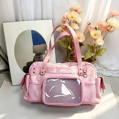Modna Casualowa Torba Anime Dużej Pojemności, Urocza Torba na Ramię Crossbody