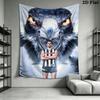 Collingwood Wall Tapestry Aesthetic Wall Hanging Printed Fabric Blanket Decorative Tapestries for Bedroom Living Room Home Decor