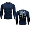 Maglietta Sportiva Uomo Maglia a Compressione Manica Corta Palestra Allenamento Corsa T-Shirt Uomo T-shirt Stampa Animeaderata Fitness Asciugatura Rapida Top
