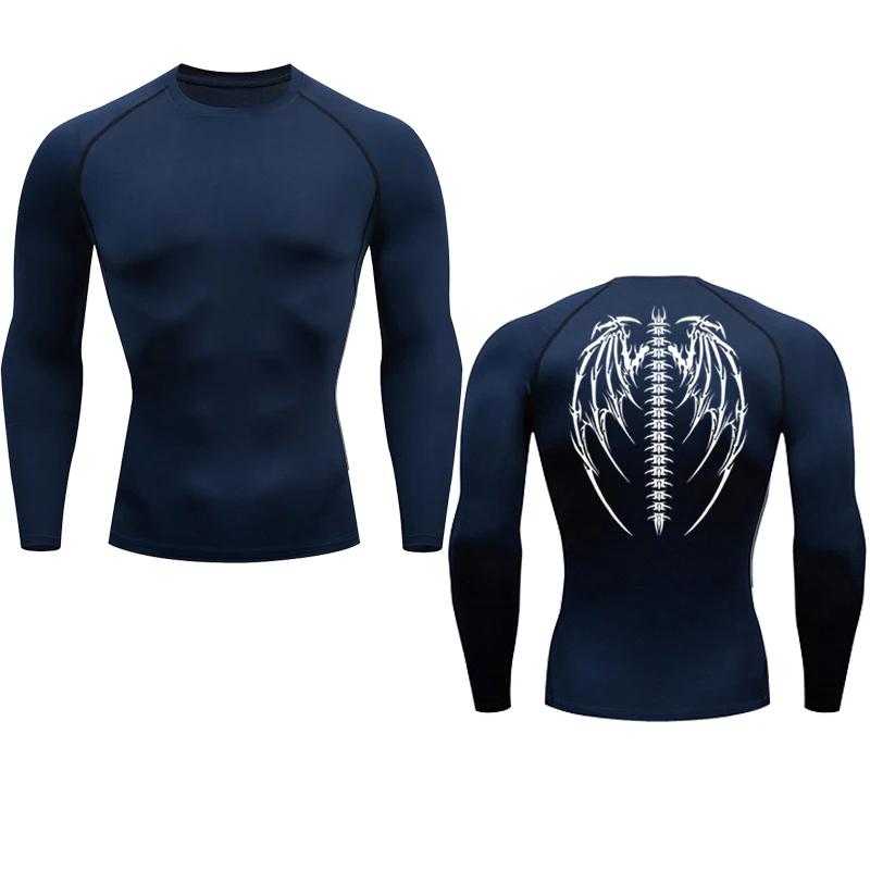 Maglietta Sportiva Uomo Maglia a Compressione Manica Corta Palestra Allenamento Corsa T-Shirt Uomo T-shirt Stampa Animeaderata Fitness Asciugatura Rapida Top