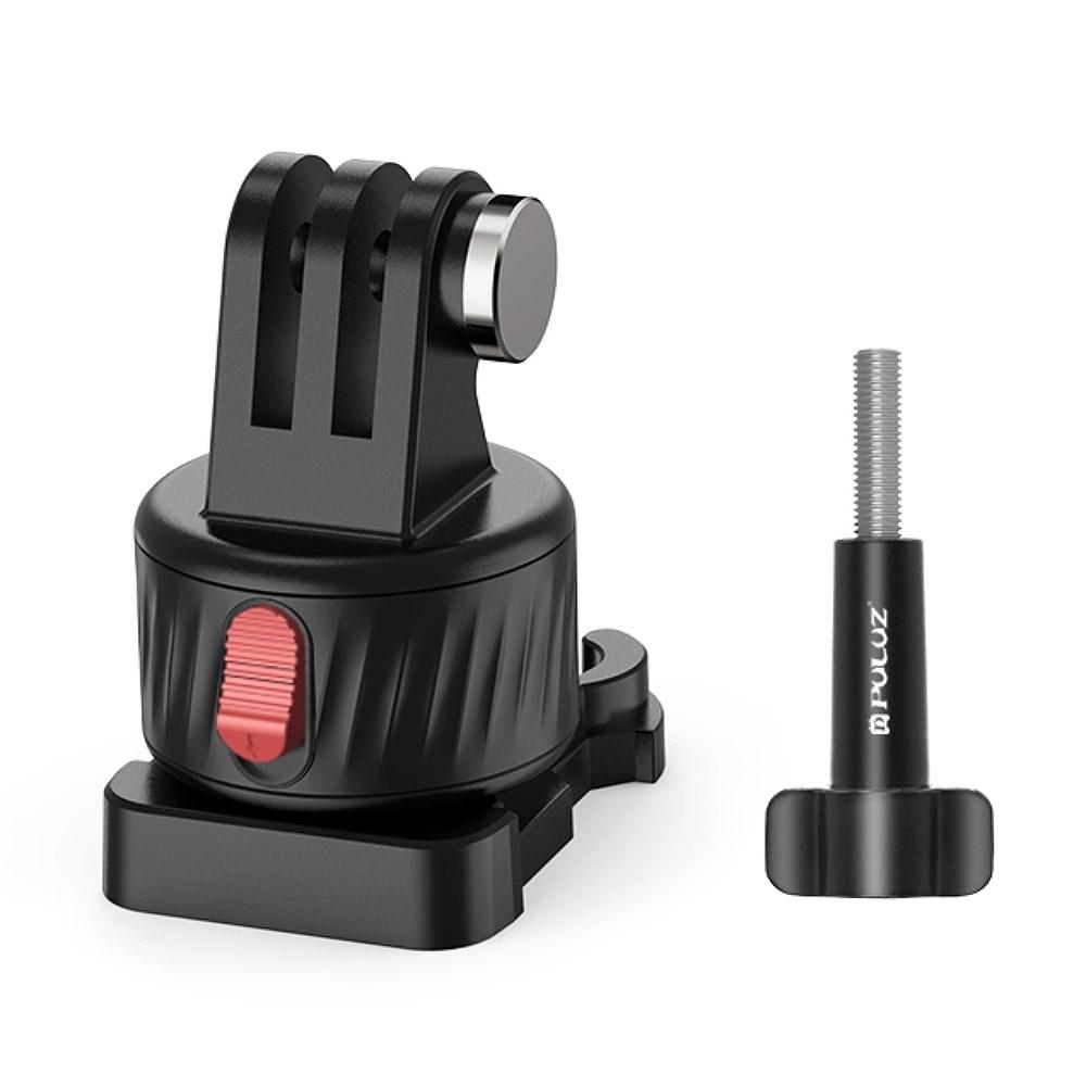 PULUZ PU707B For GoPro/Insta360 Action Camera Quick Release Magnetic Mount Connection Base