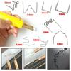 800 peças Hot Staples Automotive Plastic Repair Welding Nail para carro Bumper Fender Soldador Grampeador Kit de reparo de soldagem de plástico