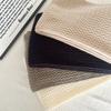 Autumn and Winter Solid Color Coarse Needle Knitted Scarf, Thickened Soft Waxy Warm Wool Scarf Women's Simple Long Scarf