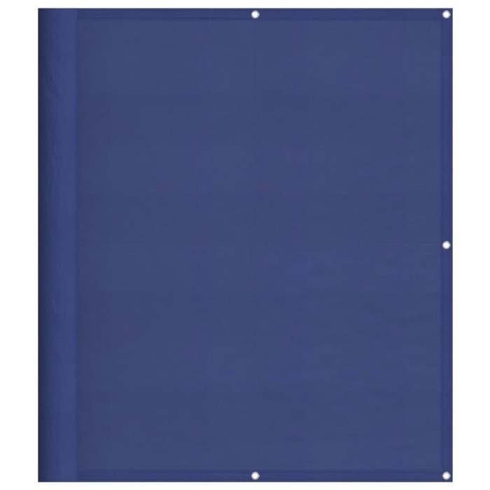 VidaXL Écran de Balcon, Brise-vue de Jardin, Écran de Protection, Écran d'Intimité Terrasse Extérieur, Bleu 120x700 cm 100% 4000291
