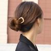 Simple U Shape Hair Clips Pins for Women Girls Hair Sticks Bride Hair Styling Accessories Gold Color Metal Hairpins Barrettes