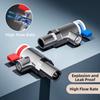 1pc Flow Angle Valve 360-Degree Rotating Control Triangular Valve For Home Plumbing Systems Accessories