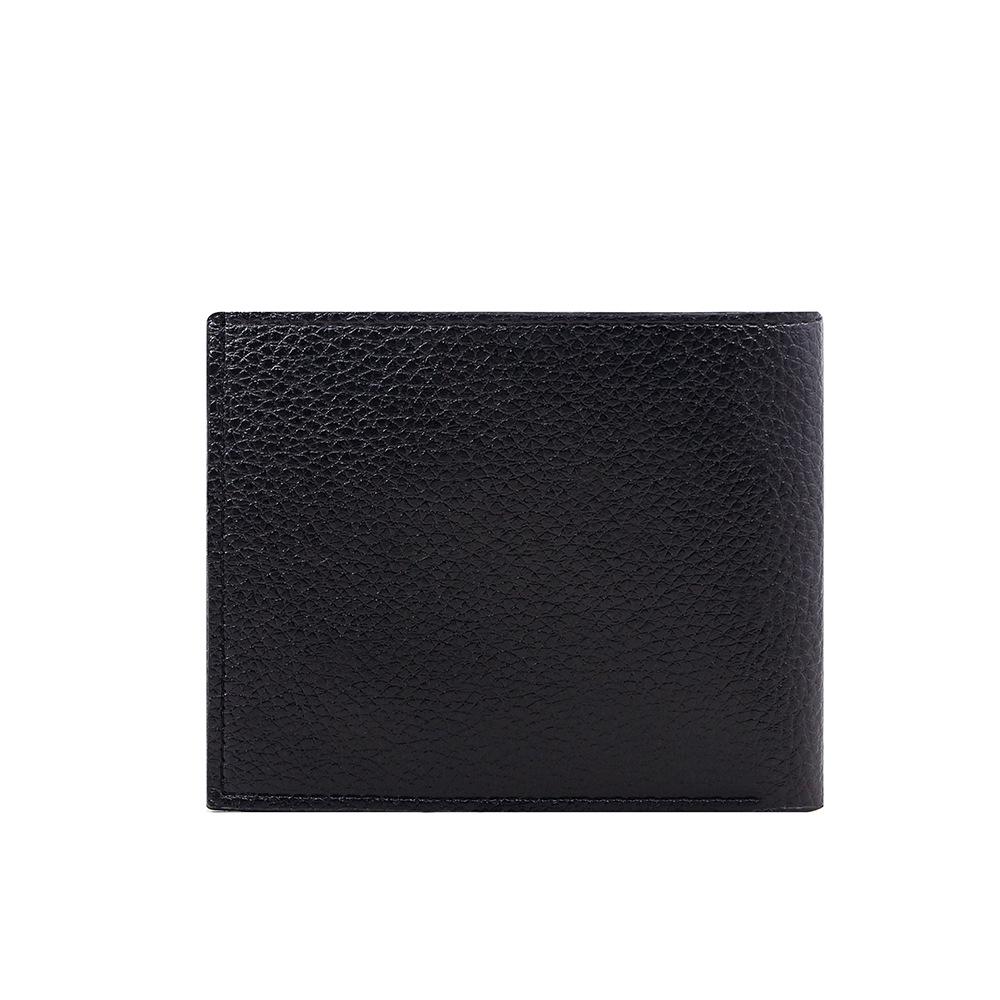 Men's Fashion Business Wallet with Multi-Card Slots and Embossed Eagle Design