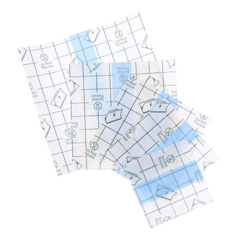 100Pcs Medical Adhesive Waterproof Tape Transparent Tape Pu Anti-Allergic Medicinal Wound Dressing Fixation Tape