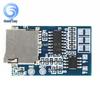 TF Card MP3 Decoder Module, 3.7V-5V Supply, 2W Mono Output, Memory Playback