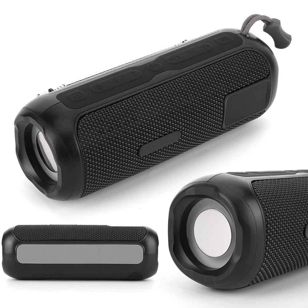 Bluetooth Speaker LED Display Portable Outdoor Wireless Speaker Built-in 4500mAh Rechargeable Radio Waterproof Sound Box Speaker