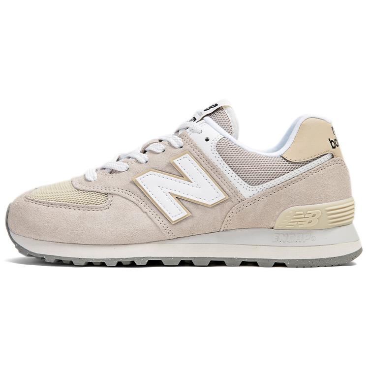 

New Balance 574 Shoes Beige White 44
