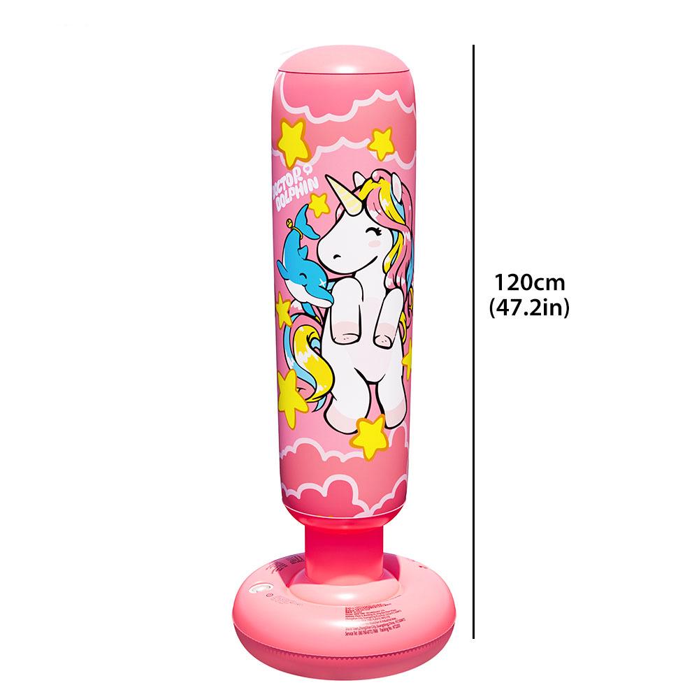 Children's Inflatable Unicorn Tumbler Boxing Sandbag - 1.2m