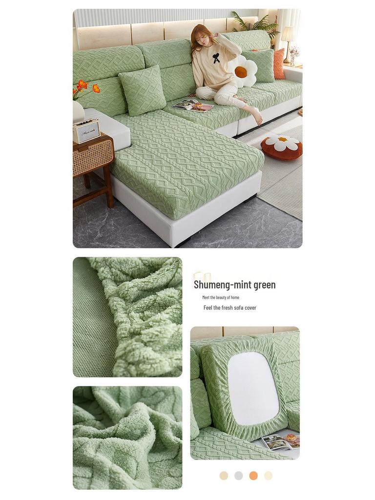 Capa elástica universal para sofá: Proteção para Todas as Estações para Sofás de Sala de Estar (Modelo 2025)