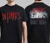 In Flames Europa 2026 Tour Schema Data Tweezijdig T-shirt PP2763