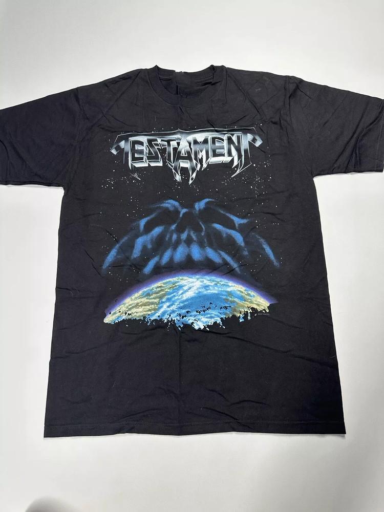 2000 Testament The New Order Футболка группы Мужская KN643 Унисекс Футболка XXXL