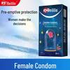 Beilile 2-Piece Female Condom Pack: Erotic Adult Contraceptive Condoms