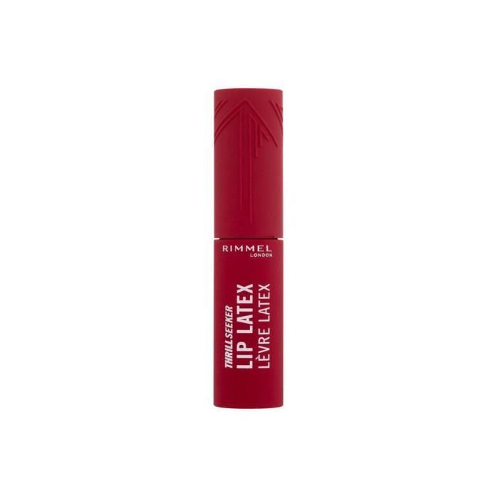 Lipstick - Rimmel London - Thrill Seeker - 6ml - Red - Glossy - Vegan