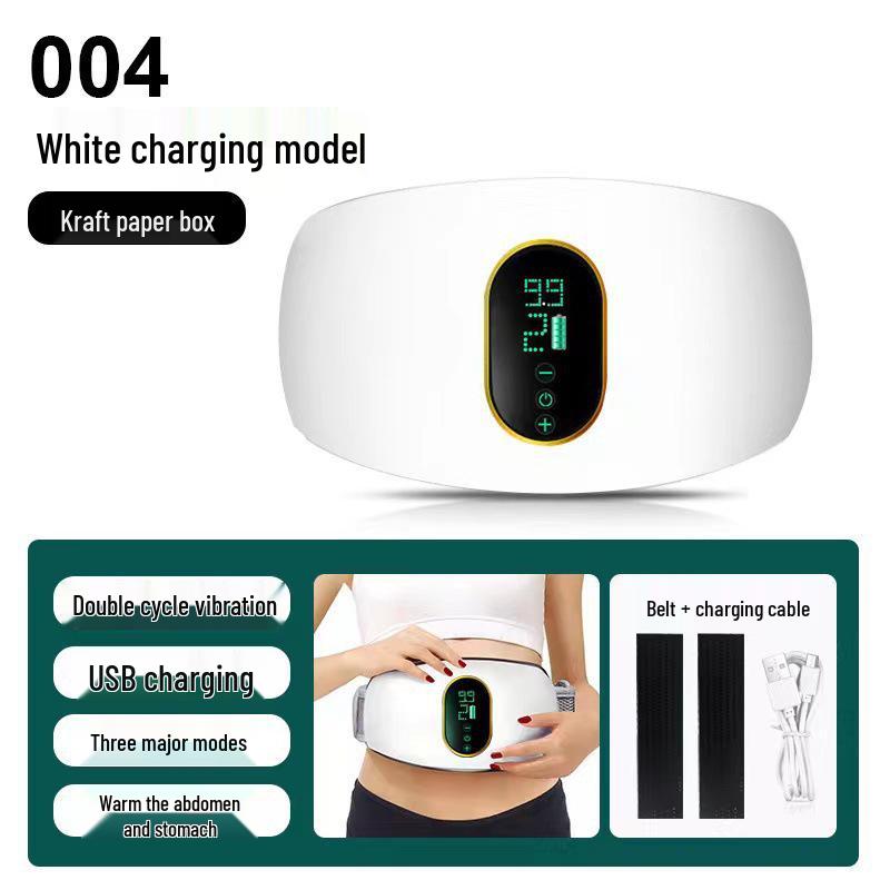 Wireless Heated Abdominal Massager Belt for Belly and Waist