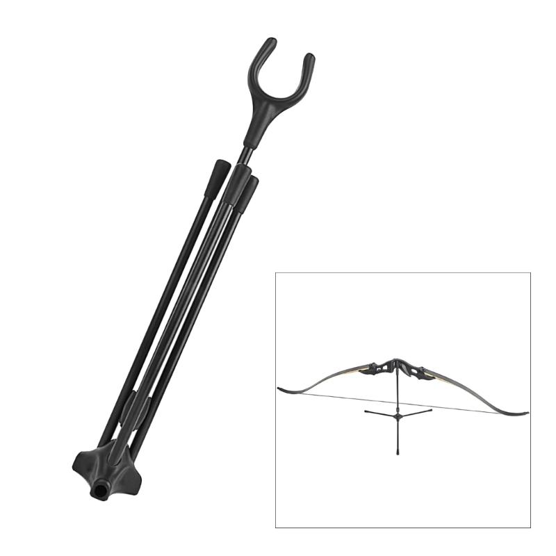 Jagd Recurve Bögen Ständer Abnehmbarer Recurve Bögen Halter Ständer Tragbar Faltbarer Bögen Halter für Jagd Outdoor Sportarten