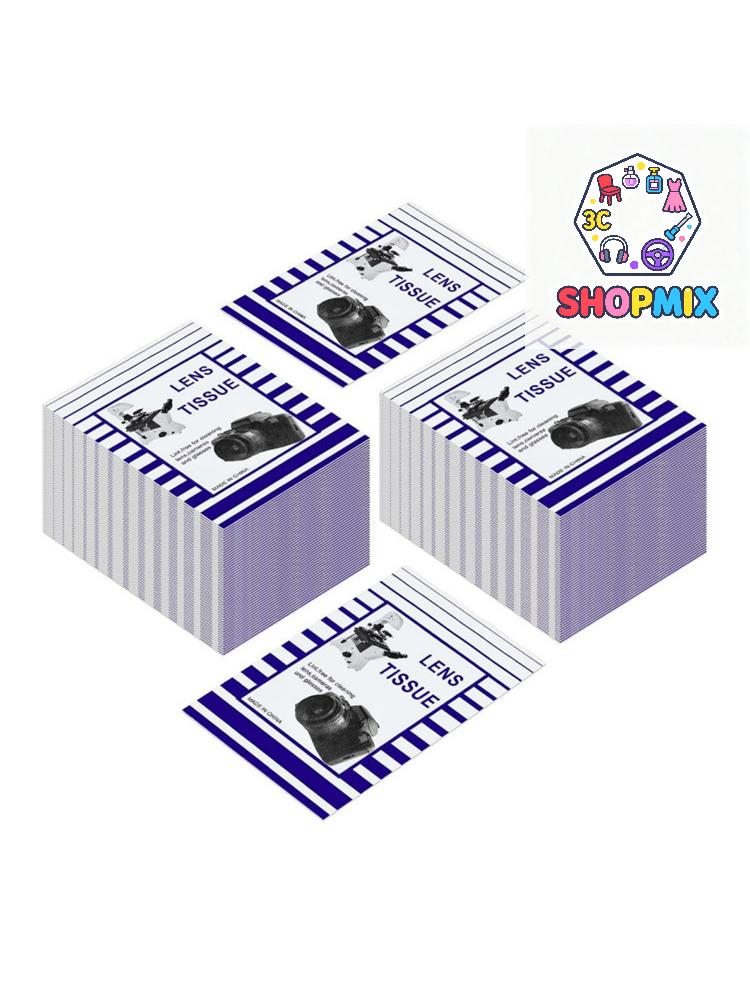 50 Pcs / Lens Paper 10 * 15cm Large Lens Wiping Paper Single Mirror Microscope COD