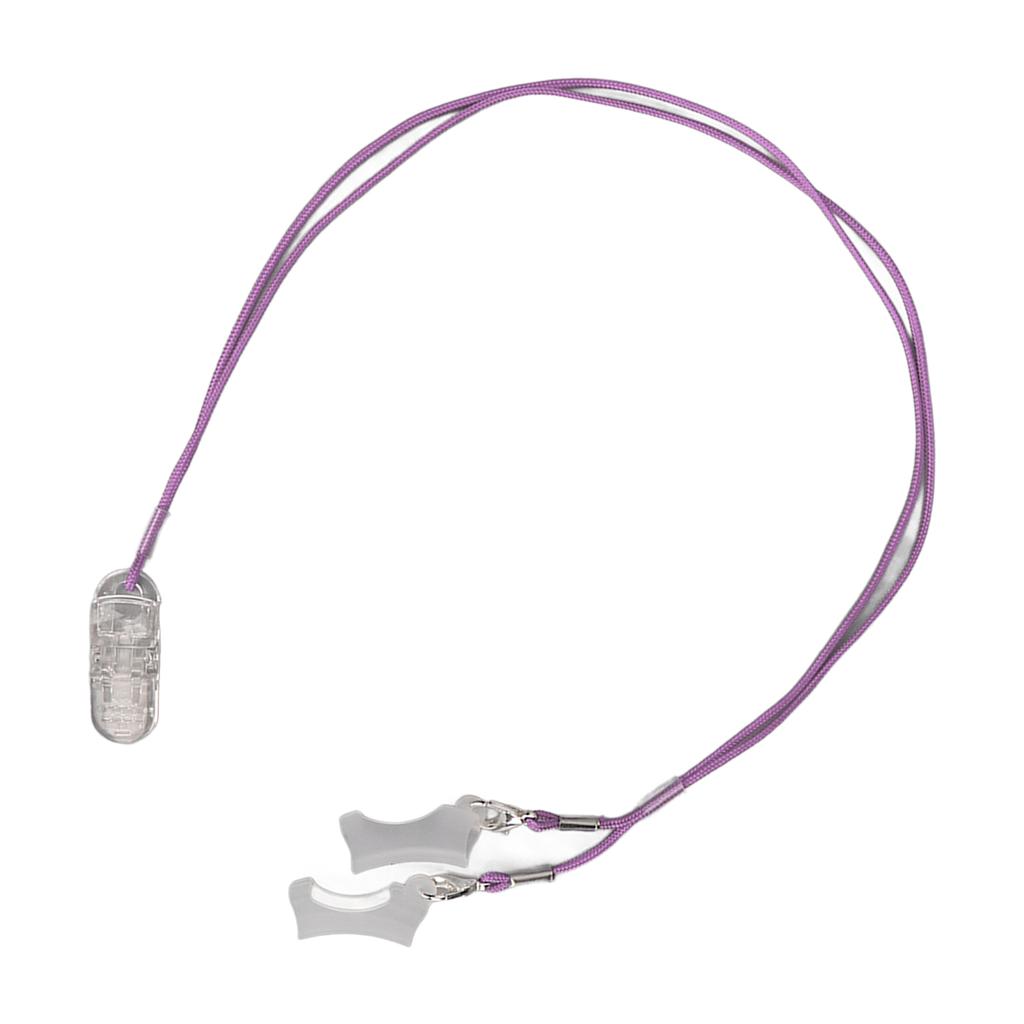 Hearing Device Clip Holder Portable Simple Fashionable Flexible Sound Amplifier Lanyard for Kid Elderly Binaural