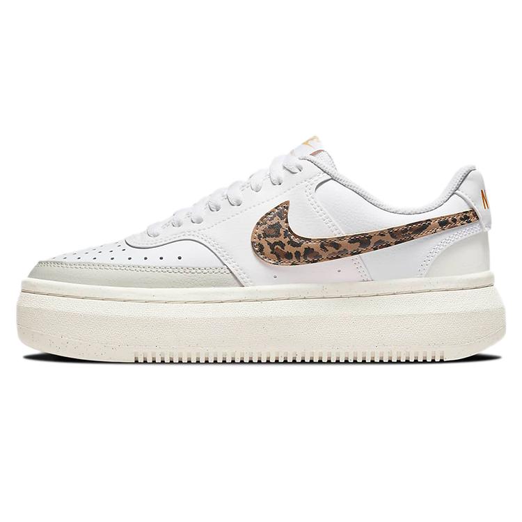 New Nike Court Vision Alta Low White Light Bone Sail Archaeo Brown Women's DO2791-100