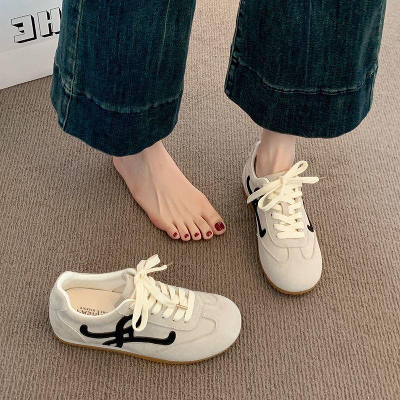 Shoes Women's Shoes Versatile Autumn New Niche Leisure Sports Platform Forrest Training Shoes Women