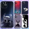 Game H-Hollow K-Knight Phone Case For iPhone 16e,16,15,14,13,12,11 Plus,Pro,Max,XR,XS,X,Plus,SE,Mini Transparent Soft Cover