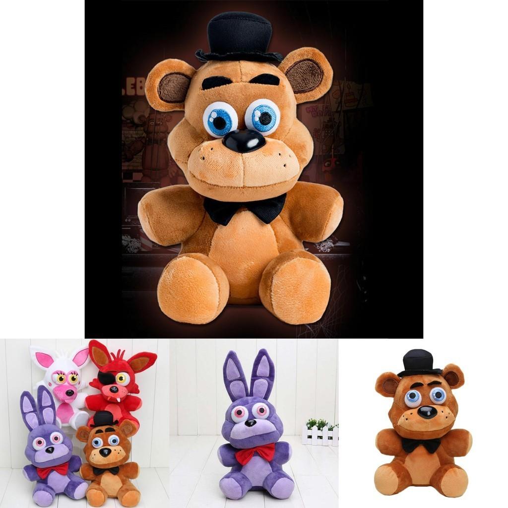Adorable Five Nights At Freddy's Plush Toy Bear Fox Bonnie Golden For Kids Home Decor
