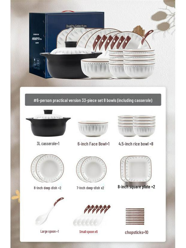 Kangmo Ceramic Dinnerware Set