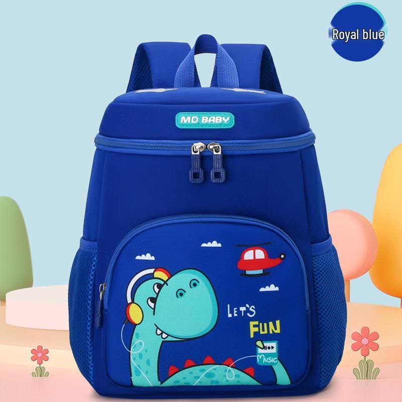 Mochila de Dinosaurio Adorable para Niños - Bolsa de Escuela y Jardín de Infancia de Gran Capacidad