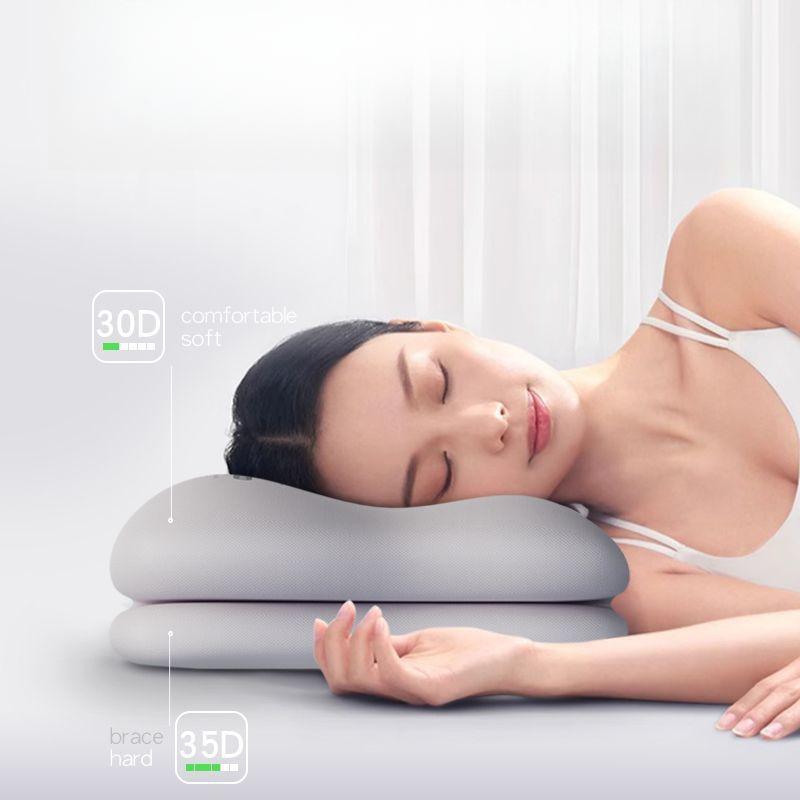 Memory Foam Pillow for All Sleeping Positions - Deep Sleep Support for Side/Back Sleepers Breathable Pillow with Pressure Relief
