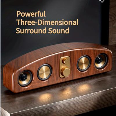 5.0 Channel Wireless Speaker System with Subwoofer - Wireless Smart Soundbar, / Home Theater Stereo, Compatible with TV/PC/Smartphone/Tablet
