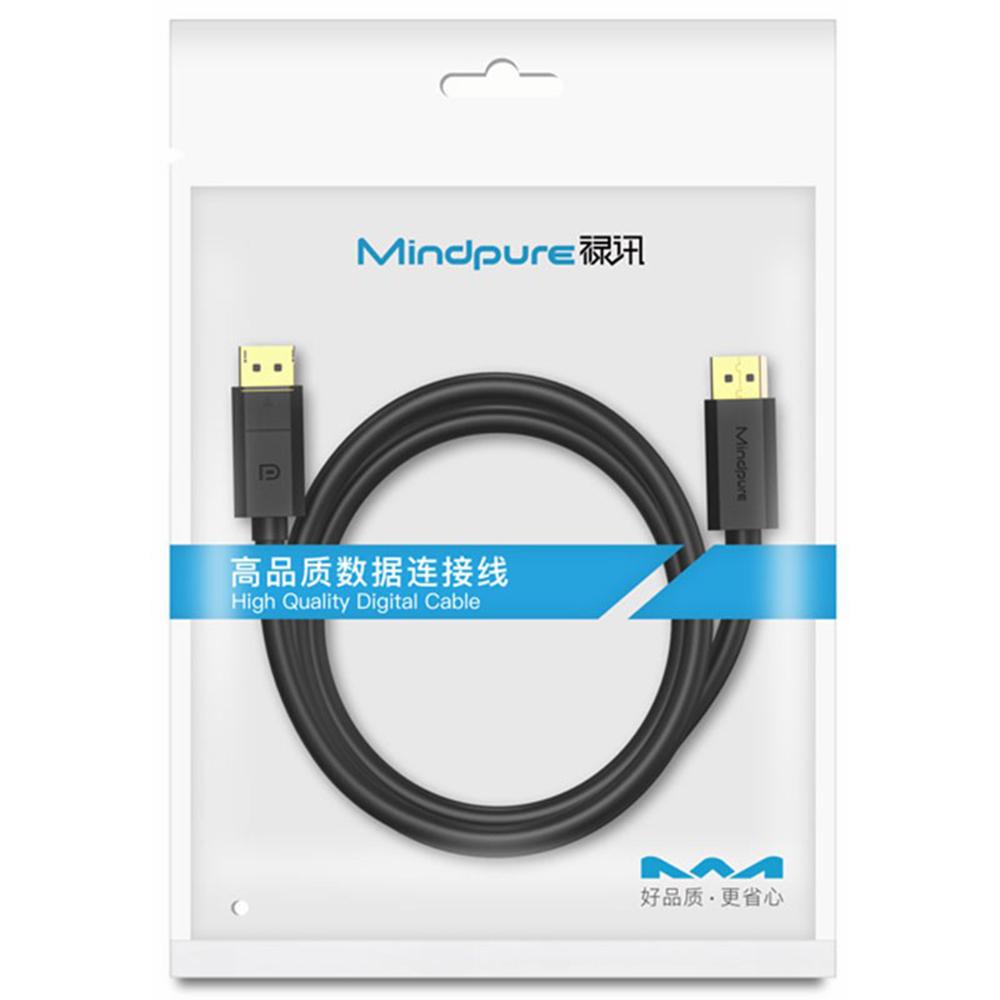 MINDPURE DP001 3m 3D Video Displayport 1.2 Cable 4K/60Hz 2K/144Hz DP to DP Cord
