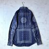 Used REMI RELIEF Paisley Pattern Shirt Linen Blend