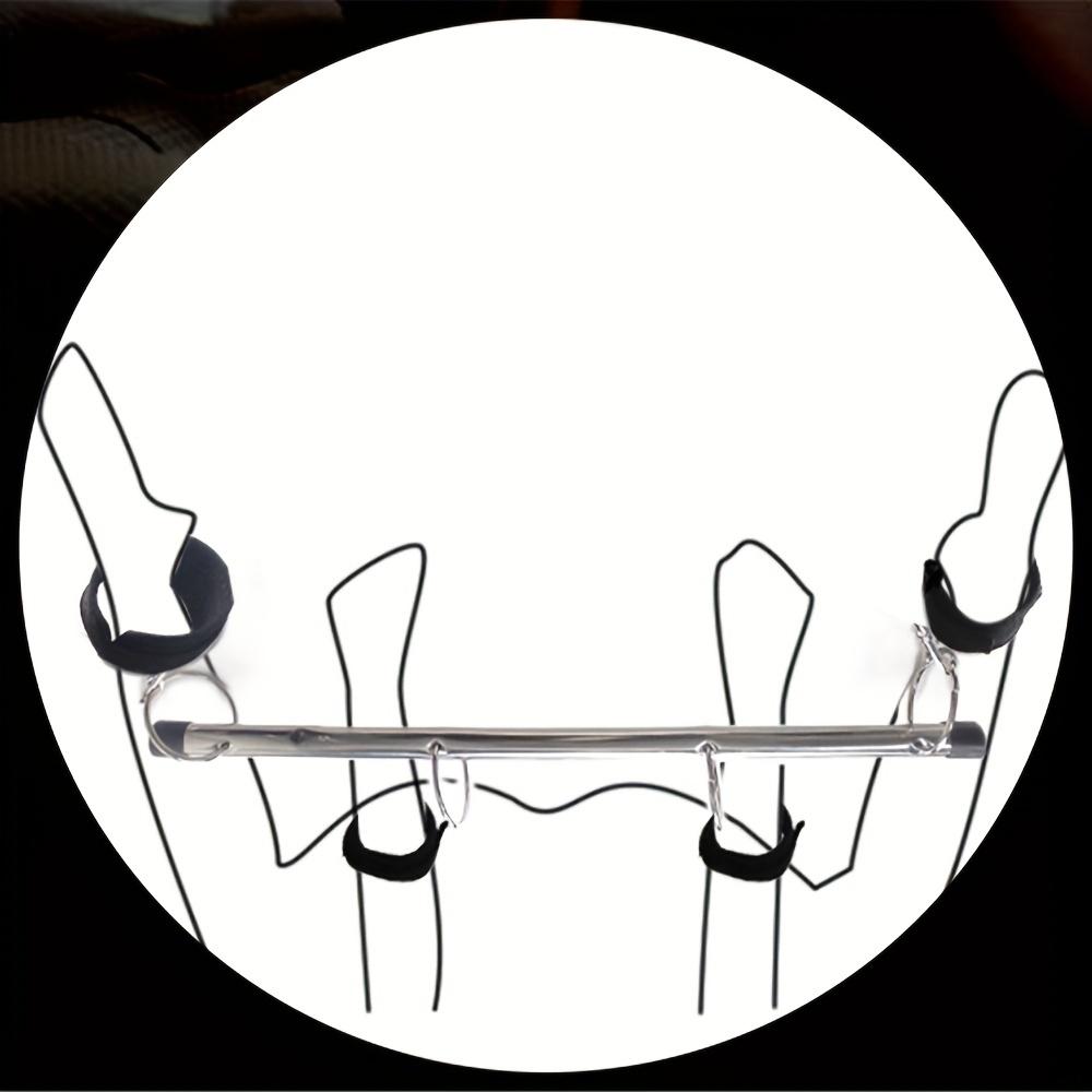 Zestaw do bondage BDSM: Zestaw rozporowych kajdanek, kajdanek na kostki i pasów fetyszowych - idealny dla seksownych i wyuzdanych par!