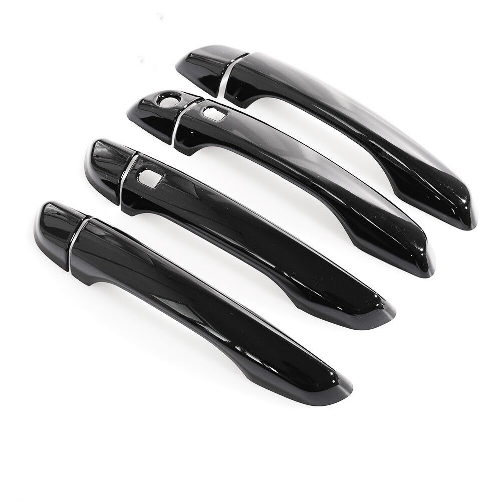 Pentru Hyundai Verna Elantra 2017 2018, negru lucios, capac pentru mânerul ușii mașinii, autocolant decorativ, stil auto