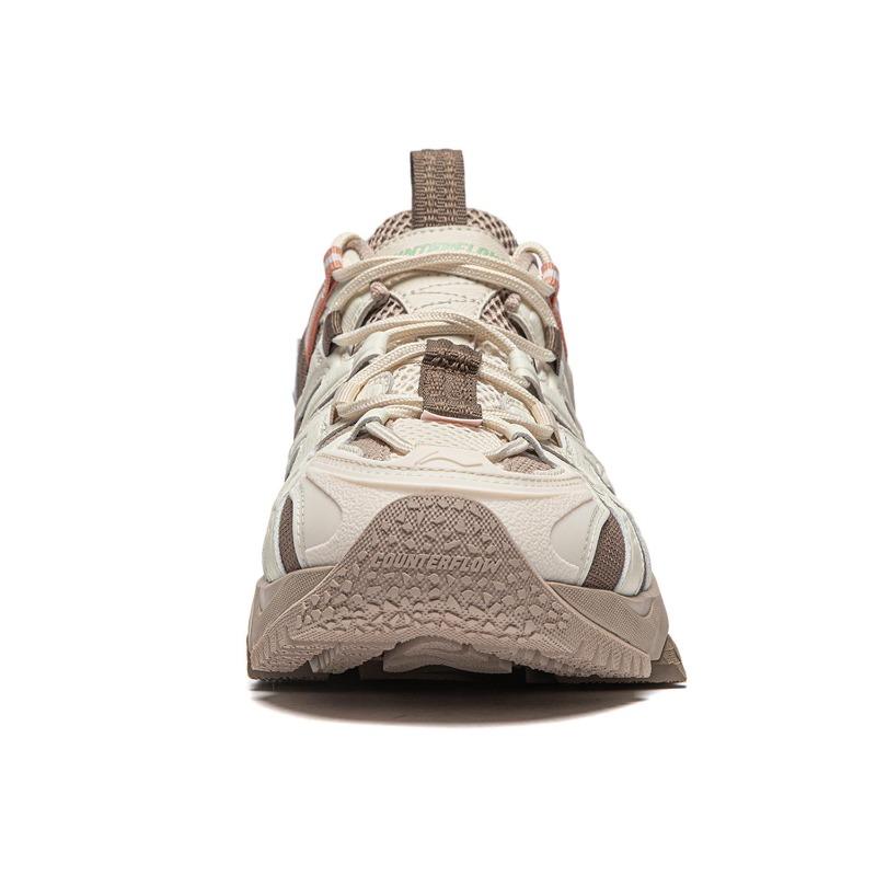 Li-Ning Outdoor CF Shuxingye Men's Low Top Casual Shoes Grey Brown AGLU073-5