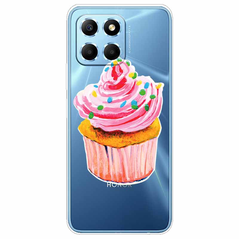 For Honor X6 Case HonorX6S Transparent Soft TPU Silicon Phone Cover For Huawei Honor X6S 2022 Case 6.5 Inche VNE-LX1 Clear Funda