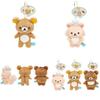 Star Cute Eye Bear Brother Bear Brother Squirrel Cartoon Plush Pendant Bag Decor