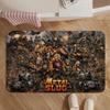 Game-Metal SlugS Floor Mat Soft Non-Slip Bath Mat, Bedside Carpet, Absorbent Doormat for Home