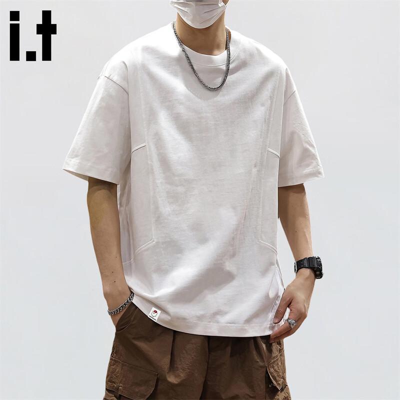 :CHOCOOLATEit Men s Casual Patchwork Cotton T-Shirt XL