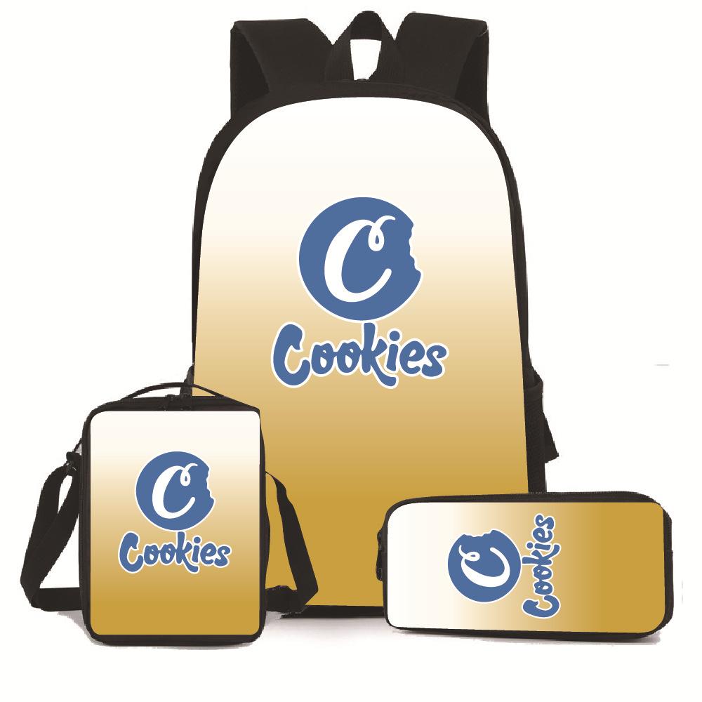 Cooking Peripheral Backpack Travel Bag Computer Bag Shoulder Bag Pencil Bag Backpack Set
