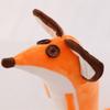 60CM Cute Prince Little Fox Plush Toy Orange Long Fox Cute Girl Heart Kawaii Accompany Dolls To Send Children Birthday Gifts
