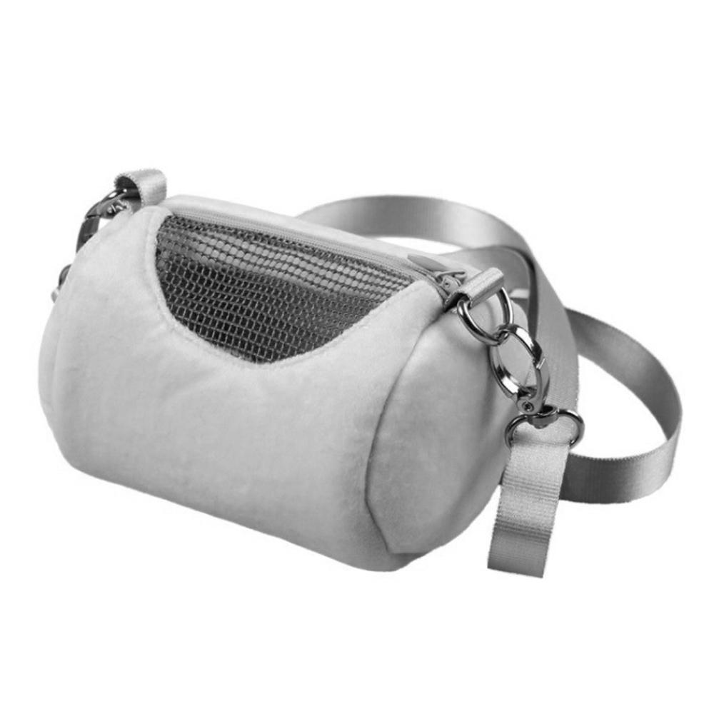 Small Pet Carrier Rabbit Cage Hamster Chinchilla Travel Warm Bags Guinea Pig Carry Pouch Bag Breathable Pet Cage Rat Leash