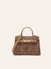New Ethnic Style Printed Cork Bark Women's Bag Multi-element High-end Versatile Messenger Bag Fashion Niche Hand Bag